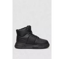 Кросівки жіночі зимові на хутрі, колір чорний, 248RCX701