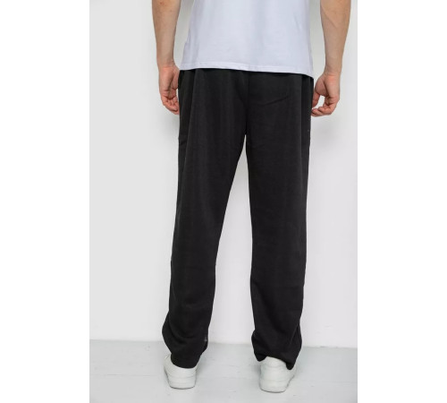 Спортивные брюки мужские, цвет черный, 244R3849