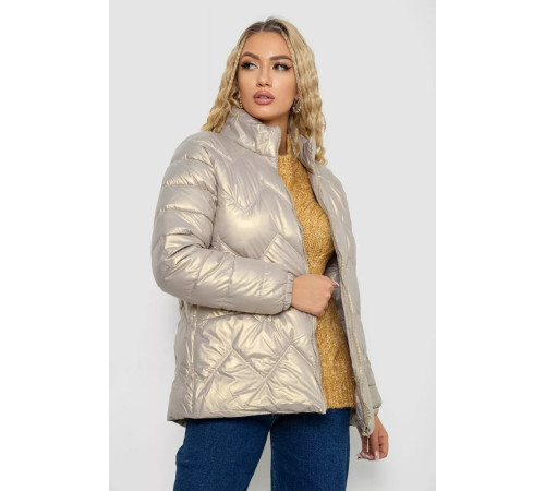 Куртка жіноча демісезонна, колір бежевий, 243R226