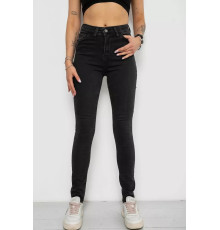 Джинси жіночі Skinny, колір чорний, 182R5126