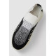Сліпони жіночі з тканини, колір чорно-білий, 244R322C