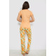Женская пижама с принтом, оранжевый, 243R7137