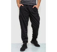 Спорт мужские брюки, цвет черный, 244R41266