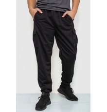 Спорт чоловічі штани, колір чорний, 244R41266