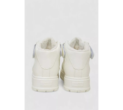 Кросівки жіночі зимові на хутрі, колір білий, 248RMB04