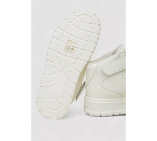 Кросівки жіночі зимові на хутрі, колір білий, 248RMB04