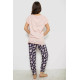 Пижама женская с принтом, цвет розовый, 243R1600-016