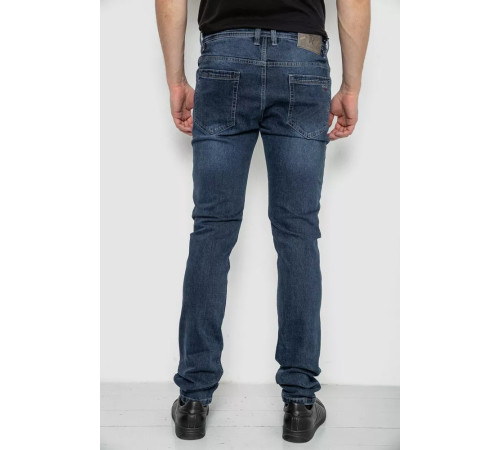 Джинсы мужские демисезонные, цвет темно-синий, 243R8689-5.