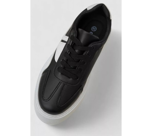 Кросівки жіночі демісезонні, колір чорно-білий, 243R2023-22