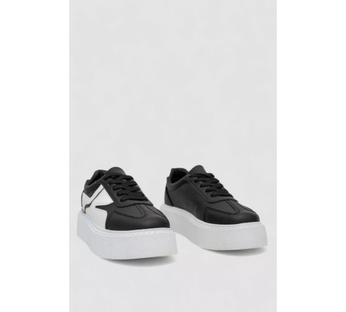 Кросівки жіночі демісезонні, колір чорно-білий, 243R2023-22