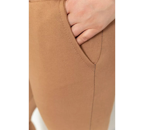 Спорт штаны женские демисезонные, цвет коричневый, 226R027