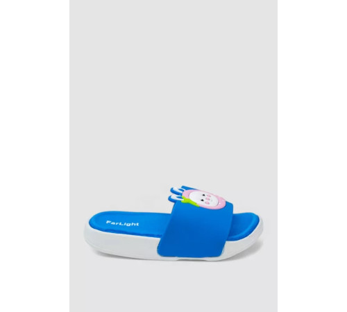 Шльопанці дитячі дівчаток, колір синій, 243R9003D-15