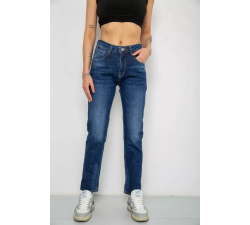 Джинси жіночі, колір синій, 244R4002