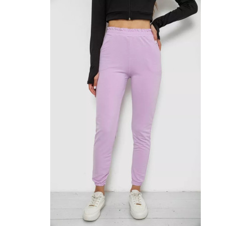 Спортивні штани жіночі, колір бузковий, 238R345