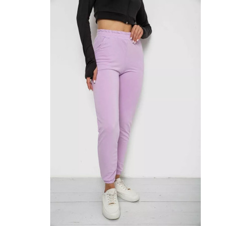Спортивні штани жіночі, колір бузковий, 238R345