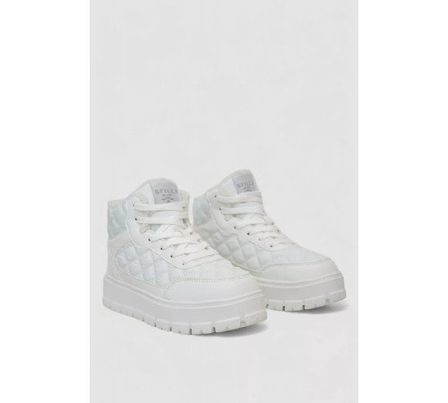 Кросівки жіночі зимові на хутрі, колір білий, 248RCX633