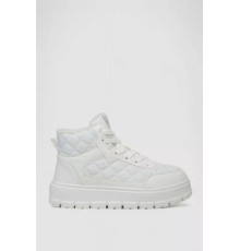 Кросівки жіночі зимові на хутрі, колір білий, 248RCX633