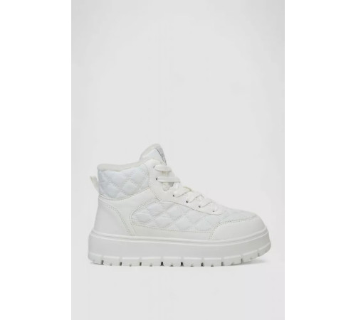 Кросівки жіночі зимові на хутрі, колір білий, 248RCX633