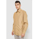 Рубашка мужская классическая, цвет бежевый, 244R331
