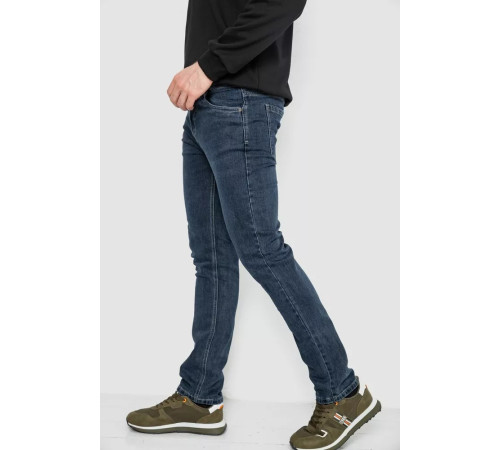 Джинсы мужские демисезонные, цвет темно-синий, 243R8689-1.