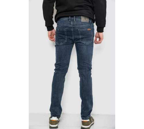 Джинсы мужские демисезонные, цвет темно-синий, 243R8689-1.