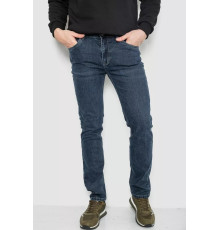 Джинси чоловічі демісезонні, колір темно-синій, 243R8689-1