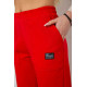 Спортивные брюки женские, цвет красный, 247R4670