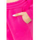 Спорт костюм женский на флисе, цвет розовый, 102R402
