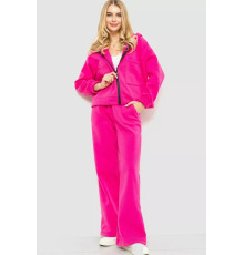 Спорт костюм жіночий на флісі, колір рожевий, 102R402