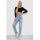 Джинси жіночі тонкі літні, колір блакитний, 244R8615-1