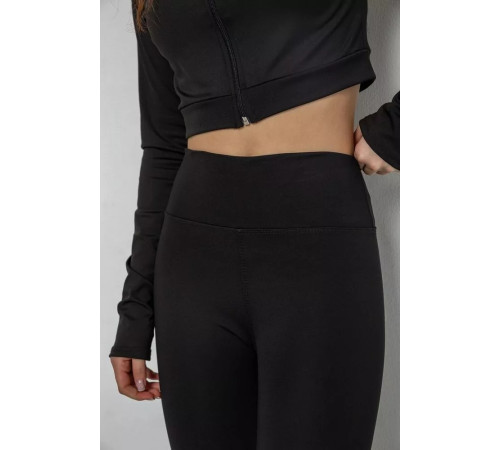 Лосини утеплені, колір чорний, 243R051-1