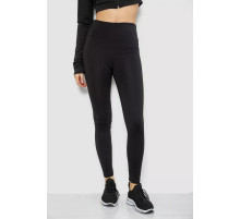 Лосины утепленные, цвет черный, 243R051-1.