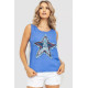 Майка жіноча, колір джинс, 172R102-1