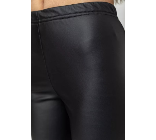 Лосины на флисе, цвет черный, 183R010