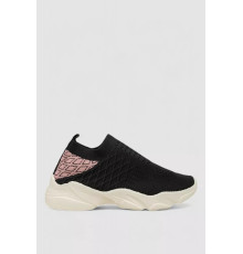 Сліпони жіночі з тканини, колір чорний, 244R291C