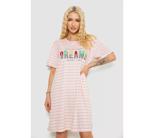 Ночная рубашка, цвет персиково-белый, 238R335-8.