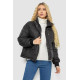 Куртка жіноча демісезонна, колір чорний, 244R1508