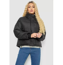 Куртка жіноча демісезонна, колір чорний, 244R1508