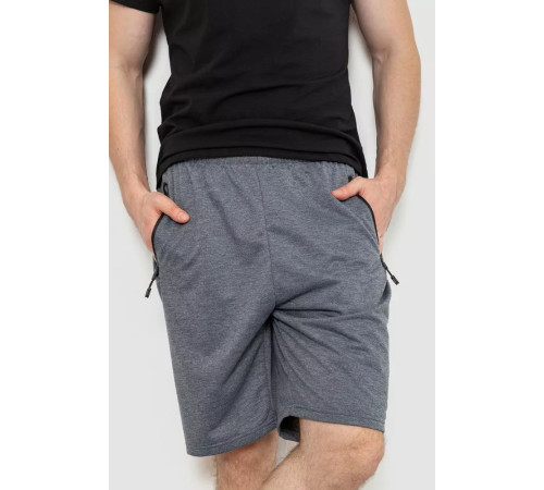 Шорты мужские, цвет серый, 244R6646