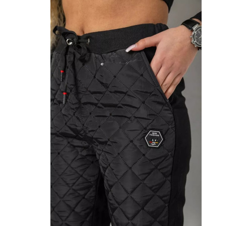 Штани жіночі, колір чорний, 243RA036