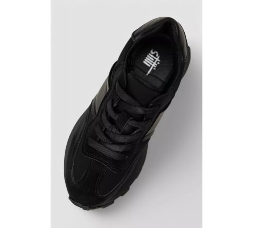 Кроссовки женские, цвет черный, 248R213