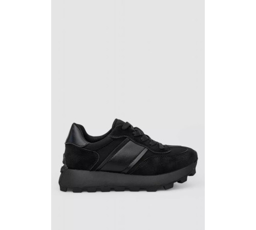 Кроссовки женские, цвет черный, 248R213