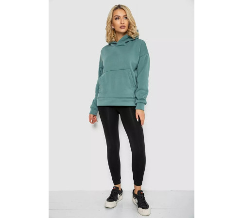 Худые женский на флисе, цвет оливковый, 177R057