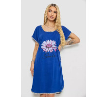 Платье домашнее, цвет синий, 238RD43