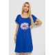 Сукня домашня, колір синій, 238RD43