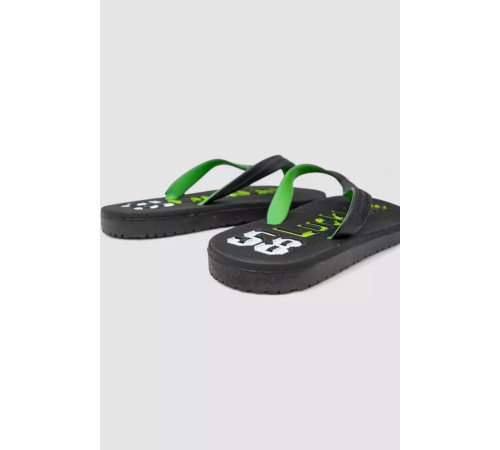 В'єтнамки жіночі, колір чорно-салатовий, 243R2002L-61