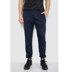 Спорт штани чоловічі, колір темно-синій, 244R41669