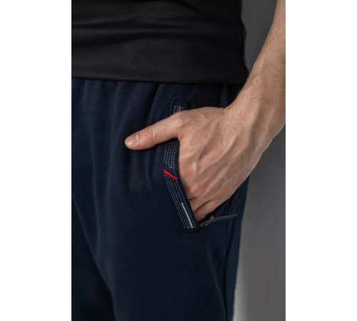 Спорт брюки мужские, цвет темно-синий, 244R41669
