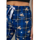 Штани жіночі домашні, колір синій, 238R1101-2