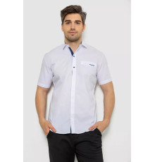 Сорочка чоловіча однотонна, колір білий, 214R7118